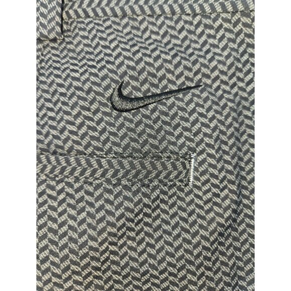 Nike Golf Tour Performance Dri-Fit Mens Pants 33x32 Chevron Print Nylon Blend - Picture 6 of 8